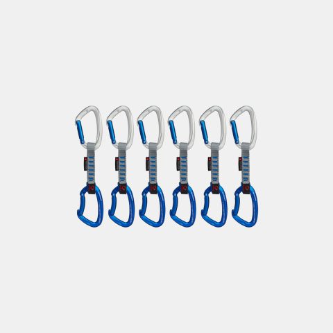 Crag Keylock 10 cm Indicator 6-Pack Quickdraws