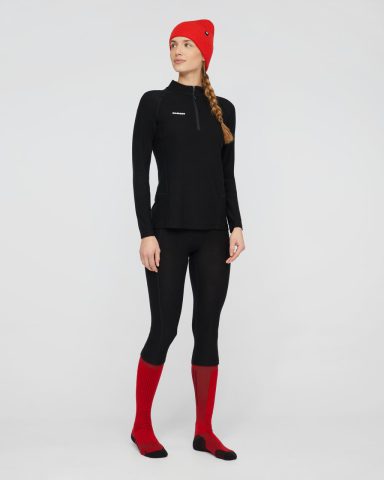 Tree Wool Thermal FL Half Zip Longsleeve Women
