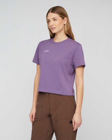 Mammut Base Cropped T-Shirt Women Mini Logo