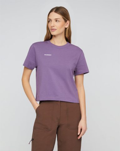 Mammut Base Cropped T-Shirt Women Mini Logo